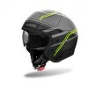 KASK MOTOCYKLOWY AIROH J110 SLIM YELLOW MATT S